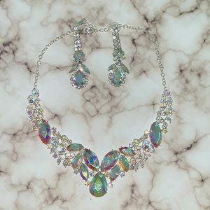 Elegant Silver Crystal Jewelry Prom/ Homecoming/ Party/ Costume